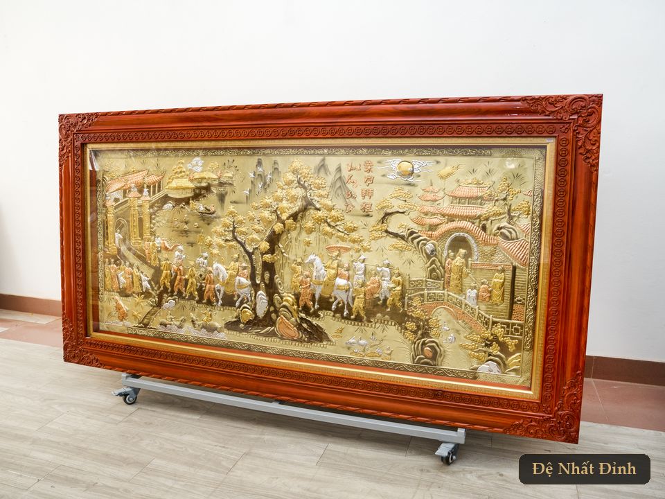 Tranh đồng Vinh Quy Bái Tổ